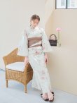 画像13: 【予約 / 5月下旬発送予定】赤黄色フラワー浴衣 OBI-hira-100-ok-9-PxBR / HIMO-900-yn-7-MOC / HEKO-801-ok-2-MOC / YA-74-kn-P / GETA-02-ok-8-RoseP/ [y/OF01] (13)