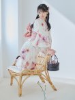 画像13: 【予約 / 5月下旬発送予定】水彩ピンクパープル花柄浴衣 OBI-siwa-200-kj-8-P / HIMO-900-yn-8-P / HEKO-800-sb-5-W / YA-1016-kj-P / GETA-02-ok-8-RoseP / [y/OF01] (13)