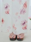 画像20: 【予約 / 5月下旬発送予定】水彩ピンクパープル花柄浴衣 OBI-siwa-200-kj-8-P / HIMO-900-yn-8-P / HEKO-800-sb-5-W / YA-1016-kj-P / GETA-02-ok-8-RoseP / [y/OF01] (20)