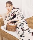 画像10: 【予約 / 5月下旬発送予定】水彩和モダン花柄浴衣【浴衣3点セット】OBI-siwa-204-wk-1-B / HIMO-900-yn-4-GYxGY / YA-1026-kn-R / GETA-02-ok-8-RoseP/ [yo/OF01] (10)