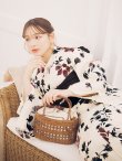 画像7: 【予約 / 5月下旬発送予定】水彩和モダン花柄浴衣【浴衣3点セット】OBI-siwa-204-wk-1-B / HIMO-900-yn-4-GYxGY / YA-1026-kn-R / GETA-02-ok-8-RoseP/ [yo/OF01] (7)