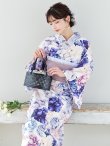 画像12: 【Riuコラボ】【予約/5月中旬発送予定】ブルーアイボリーピオニー浴衣 OBI-siwa-200-kj-11-Rose / HIMO-906-yn-PEARL / HEKO-800-sb-5-WH / YA-1001-kj-BL / YA-1023-wk-P / GETA-01-kj-3-IV [YMT] (12)