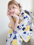 画像13: 【即日発送】【浴衣】イエローとブルーのニュアンス牡丹浴衣 OBI-hira-100-ok-5-GYxSV / HIMO-900-yn-4-GYxGY / YA-953-kn-W / HEKO-800-sb-5-W / GETA-02-ok-2-IV [YMT] (13)