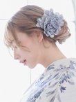 画像6: 【即日発送！】可憐なニュアンスパープル鈴蘭浴衣 siwa38 / HIMO-900-yn-4-GYxGY / YA-953-kn-BL / HEKO-800-sb-5-W / GETA-02-ok-2-IV [YMT] (6)