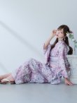 画像6: 【即日発送】モーブパープル×ホワイトダリア浴衣 OBI-g-500-kj-2-P / HIMO-900-yn-4-GYxGY / HEKO-800-sb-5-WH / YA-73-kn-MVPL / YA-68-kn-PL / GETA-01-kj-3-IV/ [YMT] (6)