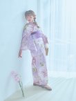 画像15: 【即日発送】ニュアンス朝顔ピンク浴衣 OBI-g-500-kj-3-PL / HIMO-900-yn-8-P / HEKO-800-sb-5-WH / YA-943-kj-PL / YA-982-kn-P / GETA-01-kj-7-P / [YMT] (15)