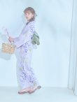 画像9: 【即日発送】くすみパープル藤の花浴衣 OBI-g-500-kj-6-GR / HIMO-900-yn-5-IV / HEKO-800-sb-5-WH / YA-1029-wk-MVPL / GETA-01-kj-7-P/ [YMT] (9)