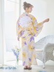 画像21: 【即日発送】鮮やか×大柄フラワー浴衣【浴衣３点セット 浴衣/帯/下駄】[YMT] (21)