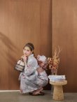 画像11: 【即日発送】シック大人フラワー浴衣 OBI-siwa-200-kj-8-P / HIMO-903-kj-W / HEKO-800-sb-5-WH / YA-1079-kj-8-W / GETA-01-kj-7-P/ [YMT] (11)