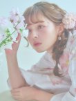 画像19: 【即日発送】水彩ピンクフラワー浴衣 OBI-siwa-200-kj-8-P / HIMO-907-wk-W/ HEKO-800-sb-5-WH / YA-1024-wk-P / GETA-02-ok-5-P/ [YMT] (19)