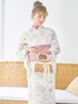 画像6: 【即日発送】アイシーピンクフラワー浴衣 OBI-siwa-200-kj-8-P / HIMO-903-kj-W / HEKO-800-sb-5-WH / YA-1024-wk-P / GETA-02-ok-5-P/ [YMT] (6)
