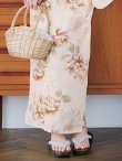 画像13: 【即日発送】リッチベージュダリア浴衣【浴衣３点セット 浴衣/帯/下駄】[YMT] (13)