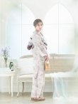 画像13: 【即日発送】くすみカラー×パープルダリア浴衣 OBI-siwa-202-ok-17-BR / HIMO-900-yn-8-P / HEKO-800-sb-5-WH / YA-68-kn-P / YA-1017-am-W / GETA-02-ok-5-P / [YMT] (13)