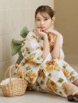 画像11: 【予約 / 5月中旬発送予定】水彩向日葵浴衣 OBI-siwa-201-wk-2-GR / HIMO-900-yn-3-GYxGD / HEKO-800-sb-5-WH / YA-68-kn-YEBE / GETA-02-ok-2-IV / [YMT] (11)