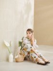 画像8: 【予約 / 5月中旬発送予定】水彩向日葵浴衣 OBI-siwa-201-wk-2-GR / HIMO-900-yn-3-GYxGD / HEKO-800-sb-5-WH / YA-68-kn-YEBE / GETA-02-ok-2-IV / [YMT] (8)