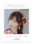 画像19: 【予約 / 5月中旬発送予定】古典レトロ椿浴衣 OBI-siwa-201-wk-3-WR / HIMO-902-kj-5-RosePK / HEKO-800-sb-5-WH / YA-1027-wk-R / GETA-02-ok-8-RoseP/ [YMT] (19)