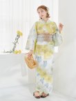 画像12: 【予約 / 5月中旬発送予定】ヘルシー油彩牡丹浴衣 OBI-g-500-kj-7-GYGE / HIMO-900-yn-7-MOC / HEKO-800-sb-11-MOC / YA-1026-kn-W / GETA-01-kj-5-MOC / [y/OF01] (12)