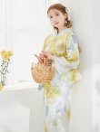 画像7: 【予約 / 5月中旬発送予定】ヘルシー油彩牡丹浴衣 OBI-g-500-kj-7-GYGE / HIMO-900-yn-7-MOC / HEKO-800-sb-11-MOC / YA-1026-kn-W / GETA-01-kj-5-MOC / [y/OF01] (7)