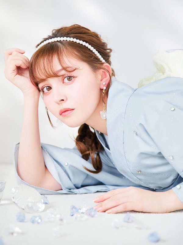 画像20: 【即日発送】アーガイルビジュー浴衣 【浴衣３点セット 浴衣/帯/下駄】[YMT] (20)