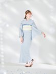画像10: 【予約 /5月中旬発送予定】アーガイルビジュー浴衣 IV: OBI-siwa-204-wk-8-BE / GETA-01-kj-3-IV / BL: OBI-siwa-204-wk-12-OW / GETA-01-kj-3-IV [yo/YMT] (10)