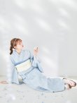 画像13: 【予約 /5月中旬発送予定】アーガイルビジュー浴衣 IV: OBI-siwa-204-wk-8-BE / GETA-01-kj-3-IV / BL: OBI-siwa-204-wk-12-OW / GETA-01-kj-3-IV [yo/YMT] (13)