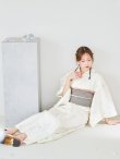 画像35: 【予約 /5月中旬発送予定】アーガイルビジュー浴衣 IV: OBI-siwa-204-wk-8-BE / GETA-01-kj-3-IV / BL: OBI-siwa-204-wk-12-OW / GETA-01-kj-3-IV [yo/YMT] (35)
