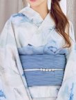 画像23: 蒼華に咲く牡丹浴衣【浴衣３点セット 浴衣/帯/下駄】[YMT] (23)