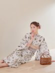 画像13: 【予約 / 5月上旬発送予定】アンティーク調ボタニカル浴衣 OBI-g-500-kj-7-GYGE / HIMO-900-yn-7-MOC / HEKO-800-sb-11-MOC / YA-1070-kn-DuP / GETA-01-kj-5-MOC/ [y/YMT] (13)