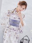 画像11: 藤霞のアンティークローズ浴衣 OBI-g-500-kj-8-GY / HIMO-900-yn-3-GYxGD / HEKO-800-sb-5-W / YA-1016-kj-P / GETA-01-kj-3-IV/ [YMT] (11)