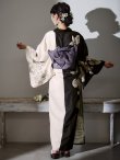 画像14: 【Riuコラボ】【予約 / 6月下旬発送予定】ツートンカラーローズ浴衣 OBI-hira-100-ok-5-GYxSV / HIMO-900-yn-4-GYxGY / YA-951-kn-W / YA-1011-kj-BR  / GETA-01-kj-3-IV [y/YMT] (14)