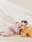 画像2: 【即日発送】【浴衣】ピンク無地浴衣 【浴衣３点セット 浴衣/帯/下駄】OBI-hira-100-ok-6-PBExW/ HIMO-900-yn-8-Pearl/ HEKO-800-sb-4-P/ YA-1011-kj-BR /GETA-02-ok-5-P [YMT] (2)
