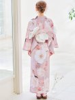 画像14: 【即日発送】【浴衣】 大人スウィートフラワー 薔薇 バラ ローズ 浴衣【浴衣３点セット 浴衣/帯/下駄】OBI-hira-100-ok-15-WxW / HIMO-900-yn-8-P / HEKO-800-sb-4-P / YA-1071-kn-P / GETA-02-ok-5-P [YMT] (14)