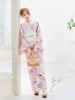画像6: 【即日発送】【浴衣】 大人スウィートフラワー 薔薇 バラ ローズ 浴衣【浴衣３点セット 浴衣/帯/下駄】OBI-hira-100-ok-15-WxW / HIMO-900-yn-8-P / HEKO-800-sb-4-P / YA-1071-kn-P / GETA-02-ok-5-P [YMT] (6)