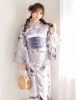 画像11: 【浴衣セール】【即日発送】ロマンティックピオニー浴衣【浴衣３点セット 浴衣/帯/下駄】[FB02] (11)