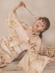画像5: 【即日発送！】くすみピンクスウィート浴衣【浴衣３点セット 浴衣/帯/下駄】[OF04/HC03] (5)