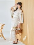 画像13: 【即日発送】クリームイエローピオニー浴衣 OBI-siwa-200-kj-13-OW / HIMO-900-yn-8-P / HEKO-800-sb-5-WH / YA-1079-kj-6-W /  GETA-01-kj-7-P/  [YMT] (13)