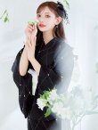 画像2: 【予約 / 5月下旬発送予定】アーガイルビジュー浴衣 OBI-siwa-204-wk-12-OW / HIMO-906-yn-PEARL / HEKO-800-sb-5-W / YA-1080-kj-B / GETA-01-kj-1-B/ [yo/YMT] (2)