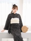 画像18: 【即日発送】アーガイルビジュー浴衣【浴衣３点セット 浴衣/帯/下駄】[OF04/HC03] (18)