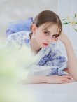 画像14: モダンフラワー大人エレガント浴衣 OBI-g-500-kj-9-NV / HIMO-900-yn-5-IV / HEKO-800-sb-8-DusBL / YA-1016-kj-GY / GETA-01-kj-2-BL/ [YMT] (14)