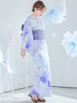 画像3: アンティークブルーローズ浴衣 OBI-g-500-kj-9-NV / HIMO-906-yn-PEARL / HEKO-800-sb-5-W / YA-1001-kj-BL / GETA-01-kj-2-BL/ [YMT] (3)