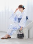 画像10: 白菊月の古典浴衣 OBI-hira-100-ok-4-DusBL / HIMO-900-yn-4-GYxGY / YA-73-kn-BLGR / GETA-01-kj-2-BL / [YMT] (10)
