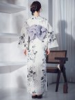 画像16: 【予約 / 5月下旬発送予定】モノトーンフラワー浴衣 OBI-g-500-kj-8-GY / HIMO-900-yn-3-GYxGD / YA-1086-wk-B / GETA-02-ok-4-MOC/ [y/OF01] (16)