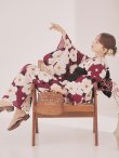画像8: 【予約 / 5月下旬発送予定】白椿と梅の花柄浴衣 OBI-siwa-204-wk-1-B / HIMO-902-kj-5-RosePK / / YA-1066-kj-IV / GETA-02-ok-8-RoseP/ [yo/OF01] (8)
