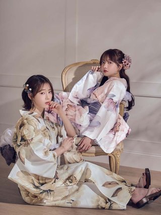sugar 浴衣　4点セット　ピンク 桃・ピンク 浴衣一覧 - sugar