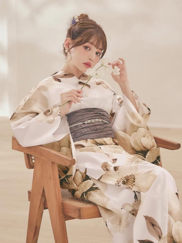 モデル：吉木千沙都(ちぃぽぽ)　身長：158cm　着用サイズ：Fサイズ