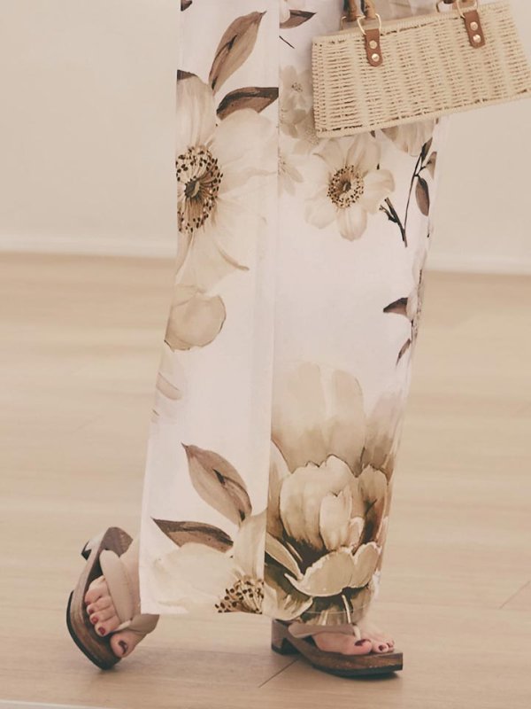 モデル：吉木千沙都(ちぃぽぽ)　身長：158cm　着用サイズ：Fサイズ