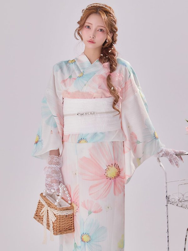 モデル：まみ　身長：161cm　着用サイズ：Fサイズ