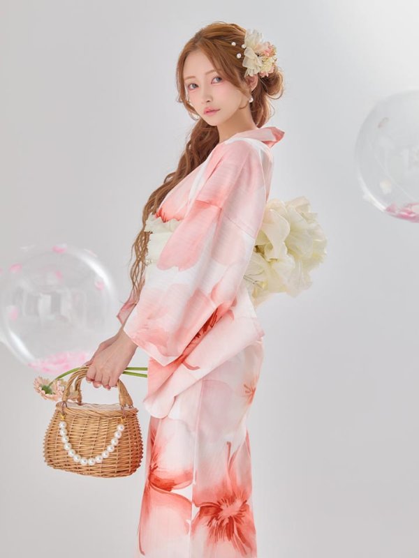 モデル：まみ　身長：161cm　着用サイズ：Fサイズ