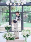 画像17: 送料無料！【即日発送】Riuコラボ ノーブルネイビー百合浴衣【浴衣３点セット 浴衣/帯/下駄】[OF04] (17)