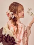 画像19: 送料無料！スウィートニュアンスピンク牡丹浴衣【浴衣３点セット 浴衣/帯/下駄】[OF04]【予約 / 6月下旬発送予定】 (19)
